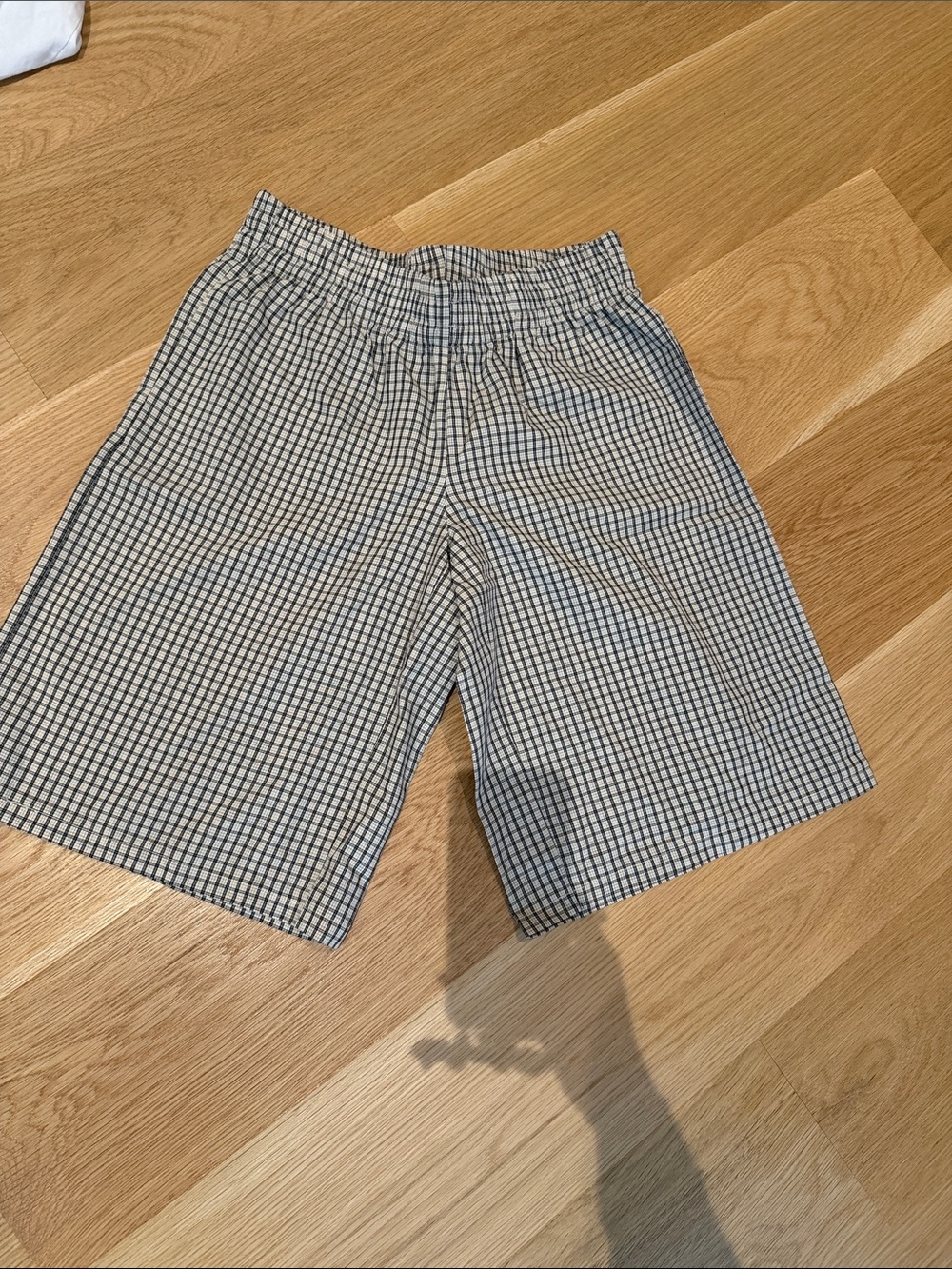 Lioness Black and White Gingham Shorts